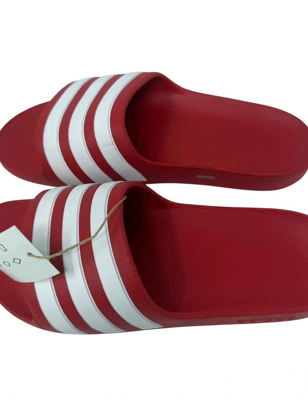 Adidas Adilette Aqua Size Youth 6 Women’s 7 Slide Sandals Cushioned Comfort NWT